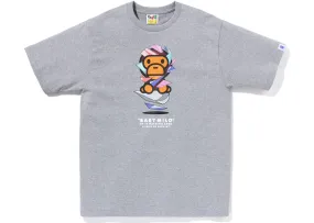 BAPE x Louis De Guzman Baby Milo Tee Grey