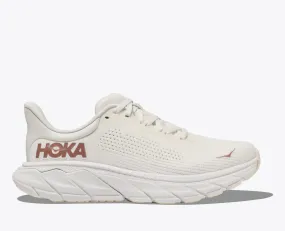 Women's Hoka Arahi 7 (Blanc De Blanc/Rose Gold)