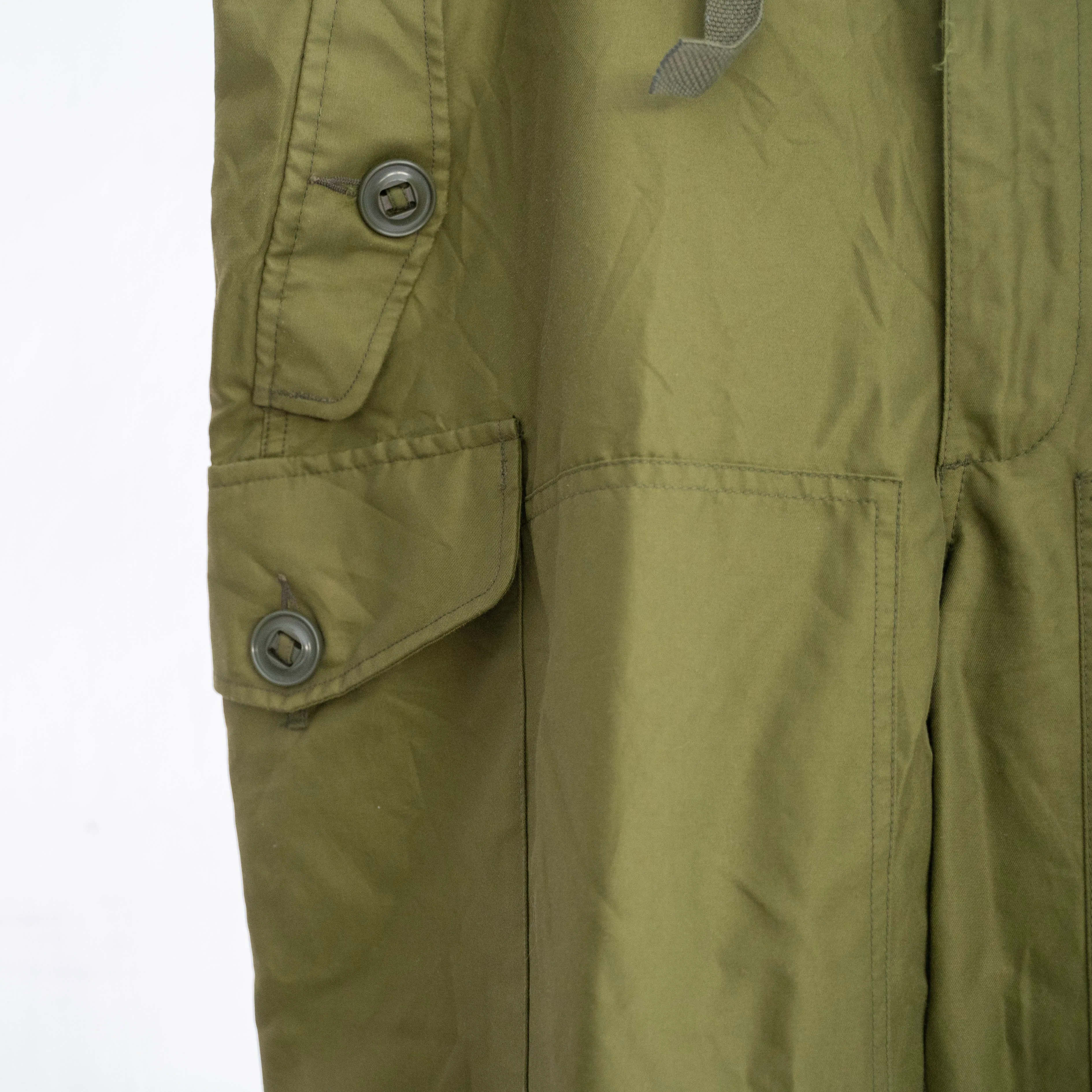 1980s Canadian military windproof over cargo pants