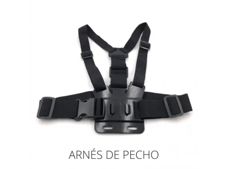 Accesorio cámara deportiva - SK8, Arnés, Pecho, Para cámara de acción