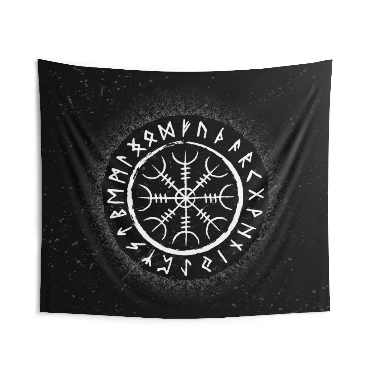 Aegishjalmur Helm of Awe Wall Tapestry