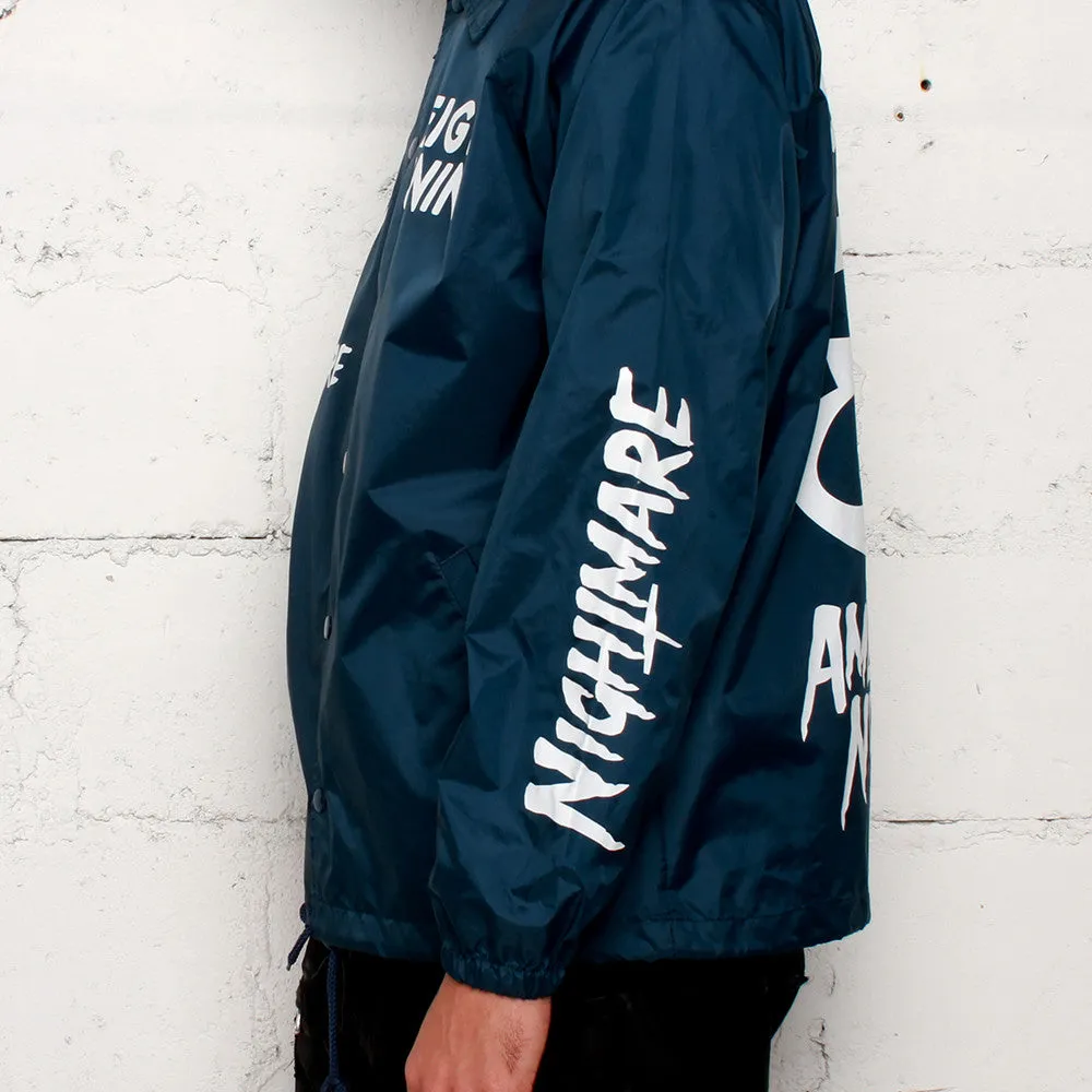 American Nightmare Coaches Jacket Navy