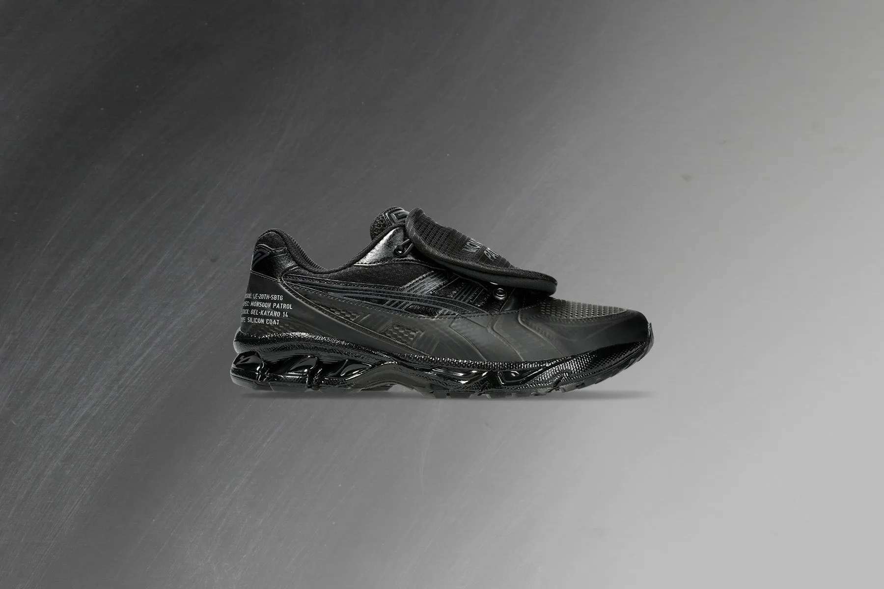 Asics x SBTG x Limited Edt Gel-Kayano 14 - Black/Black