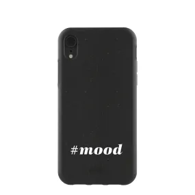 Black #mood iPhone XR Case