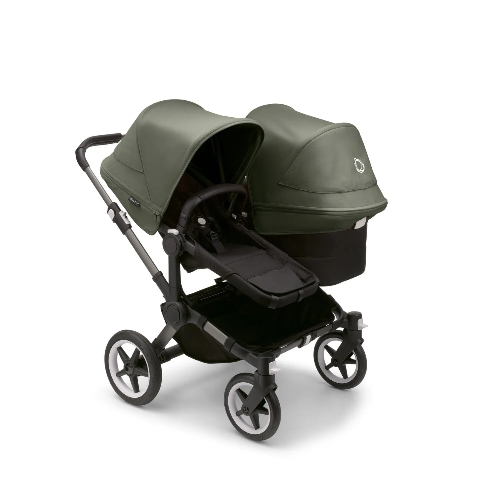 Bugaboo Donkey 5 Duo - Graphite/Midnight Black/Forest Green