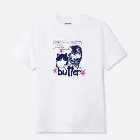 Butter Goods - Upside Down T-Shirt - White