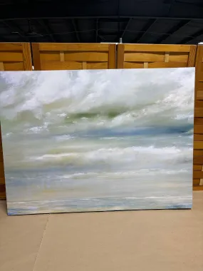 Canvas of Big Sky Over Ocean