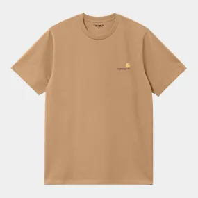 Carhartt WIP - American Script T-Shirt - Peanut