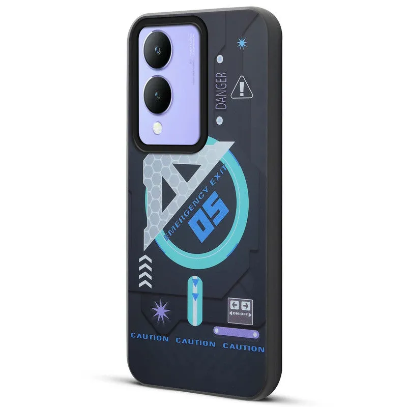 Circuit Printed Back Cover Case Vivo Y17s