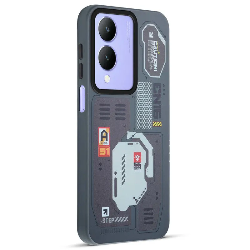 Circuit Printed Back Cover Case Vivo Y17s