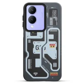 Circuit Printed Back Cover Case Vivo Y17s