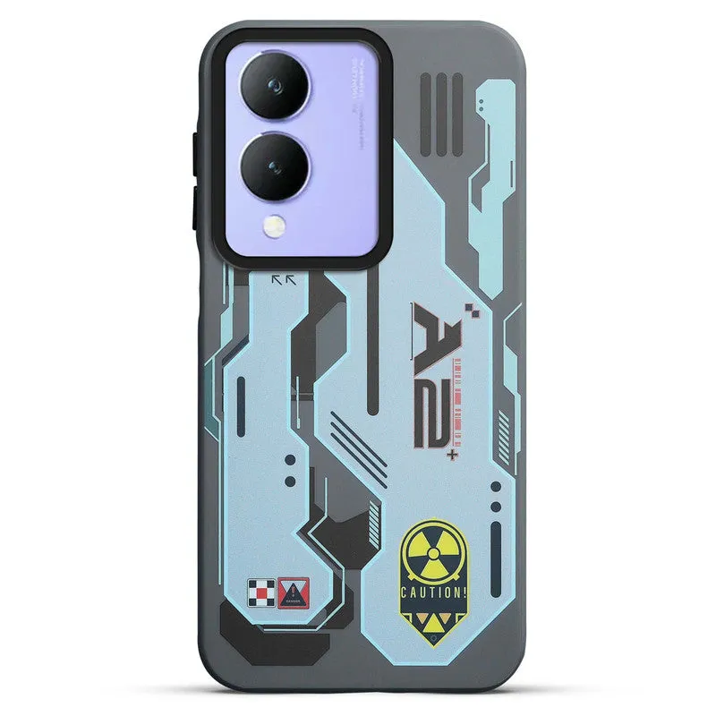 Circuit Printed Back Cover Case Vivo Y17s