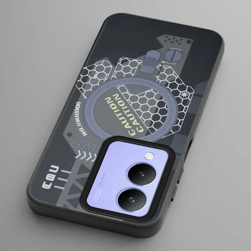 Circuit Printed Back Cover Case Vivo Y17s