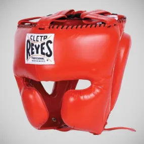 Cleto Reyes Headgear With Cheek Protectors Red