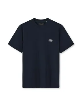 Cotton Jersey Frode Emb Logo Tee, Deep Well