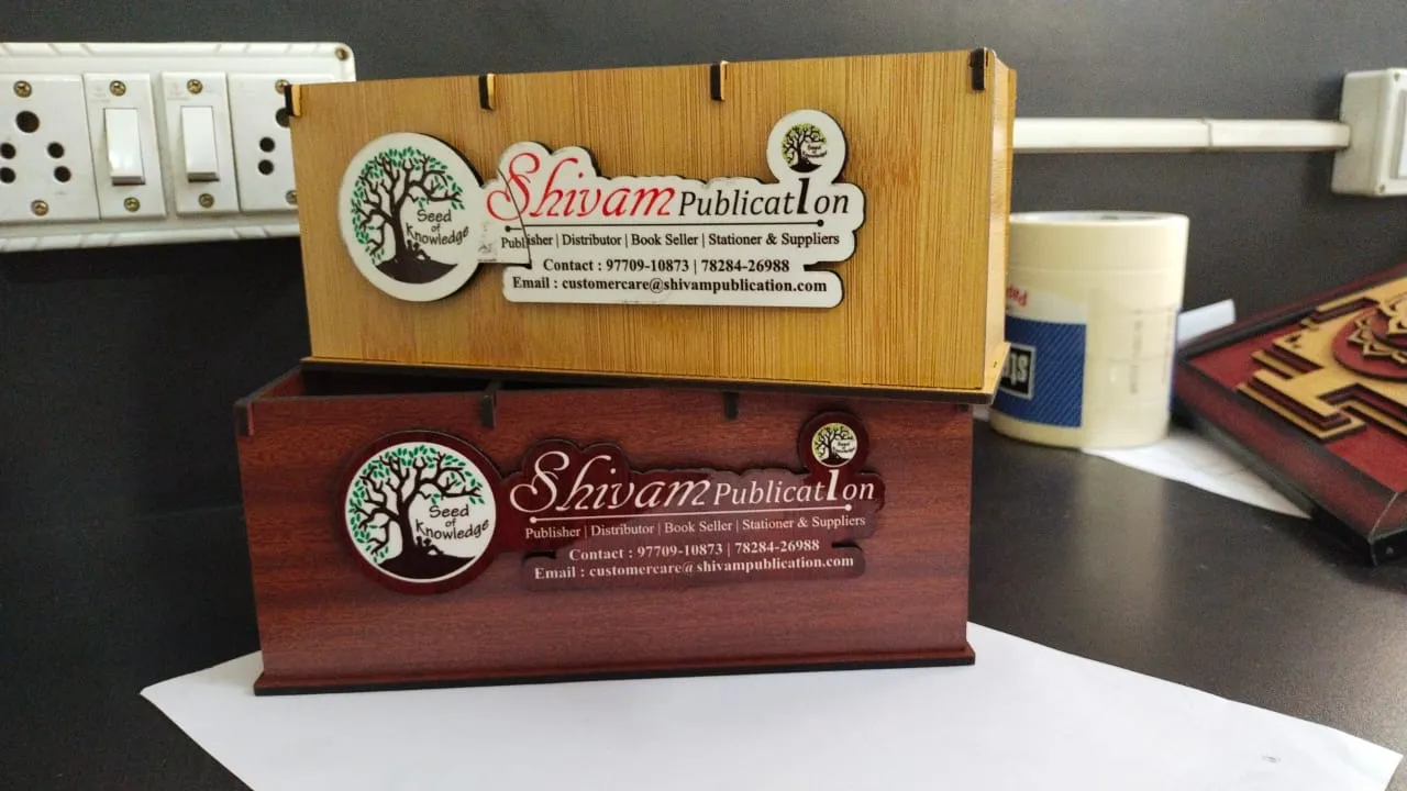 Customize Motivational Desk Organizer | 3 Compartments | Desk Accessories | Corporate Gift