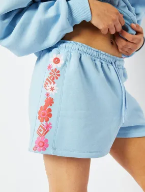 Disney Hercules Jogger Shorts in Blue