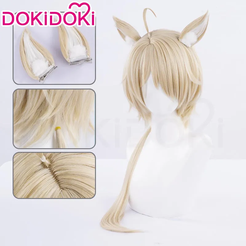 DokiDoki-SR Game Arknights Cosplay Młynar Costume / Wig / Shoes W Dali Skin