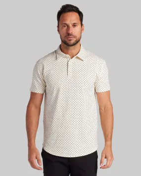 Drop-Cut: LUX Dotted Polo <!-- Size S -->