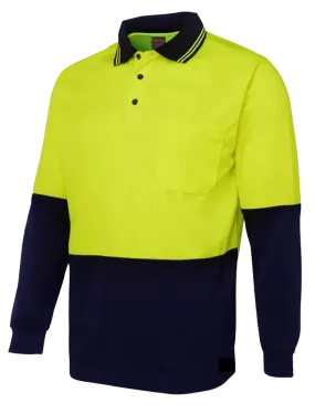 Ellusion Hi-Vis L/S Cotton Polo JKP93