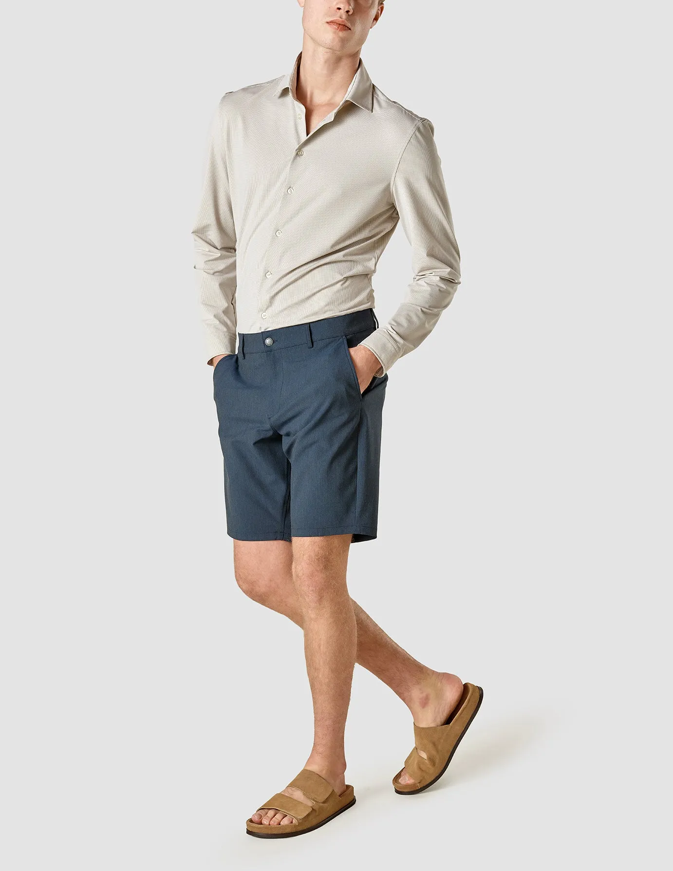 Essential Shorts Navy Melange