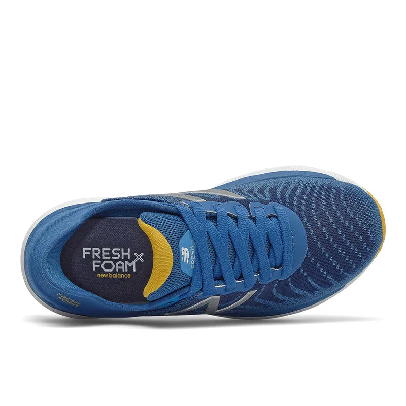 Fresh Foam 860v11 - Oxygen Blue with Helium and Harvest Gold - Kids