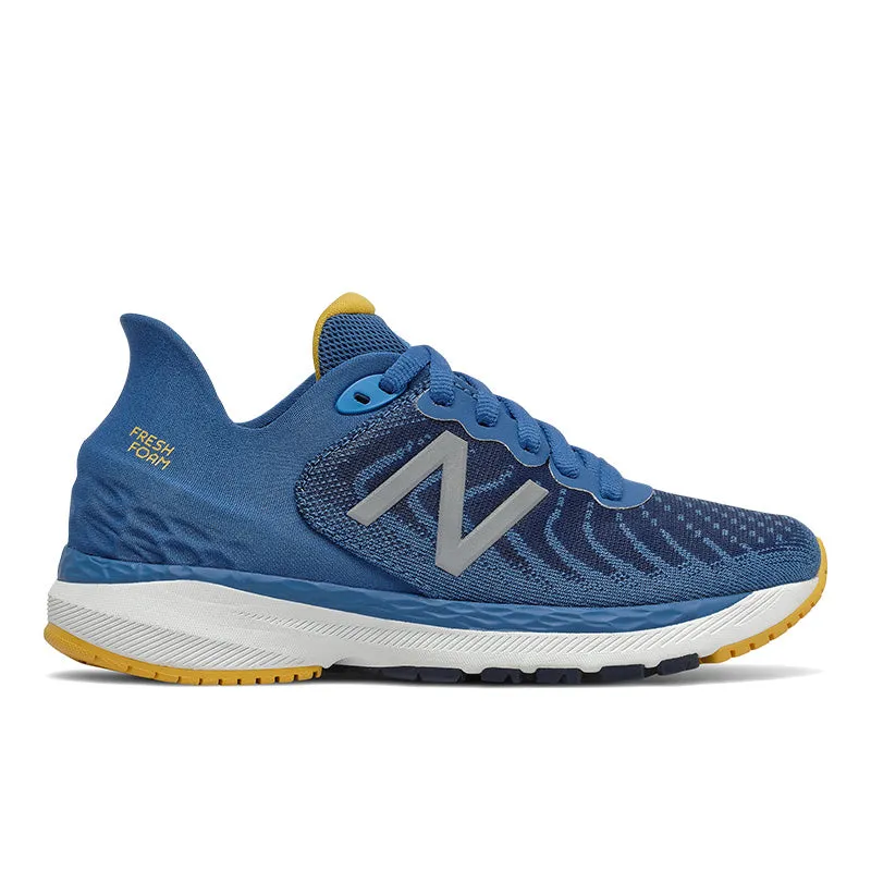 Fresh Foam 860v11 - Oxygen Blue with Helium and Harvest Gold - Kids