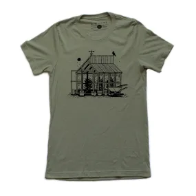 Greenhouse Tee-Heather Olive