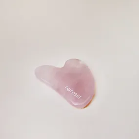 Harvest Gua Sha Rose Quartz Tool