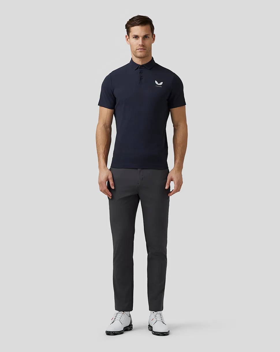 Heren Golf Essential Polo - Marine Blauw