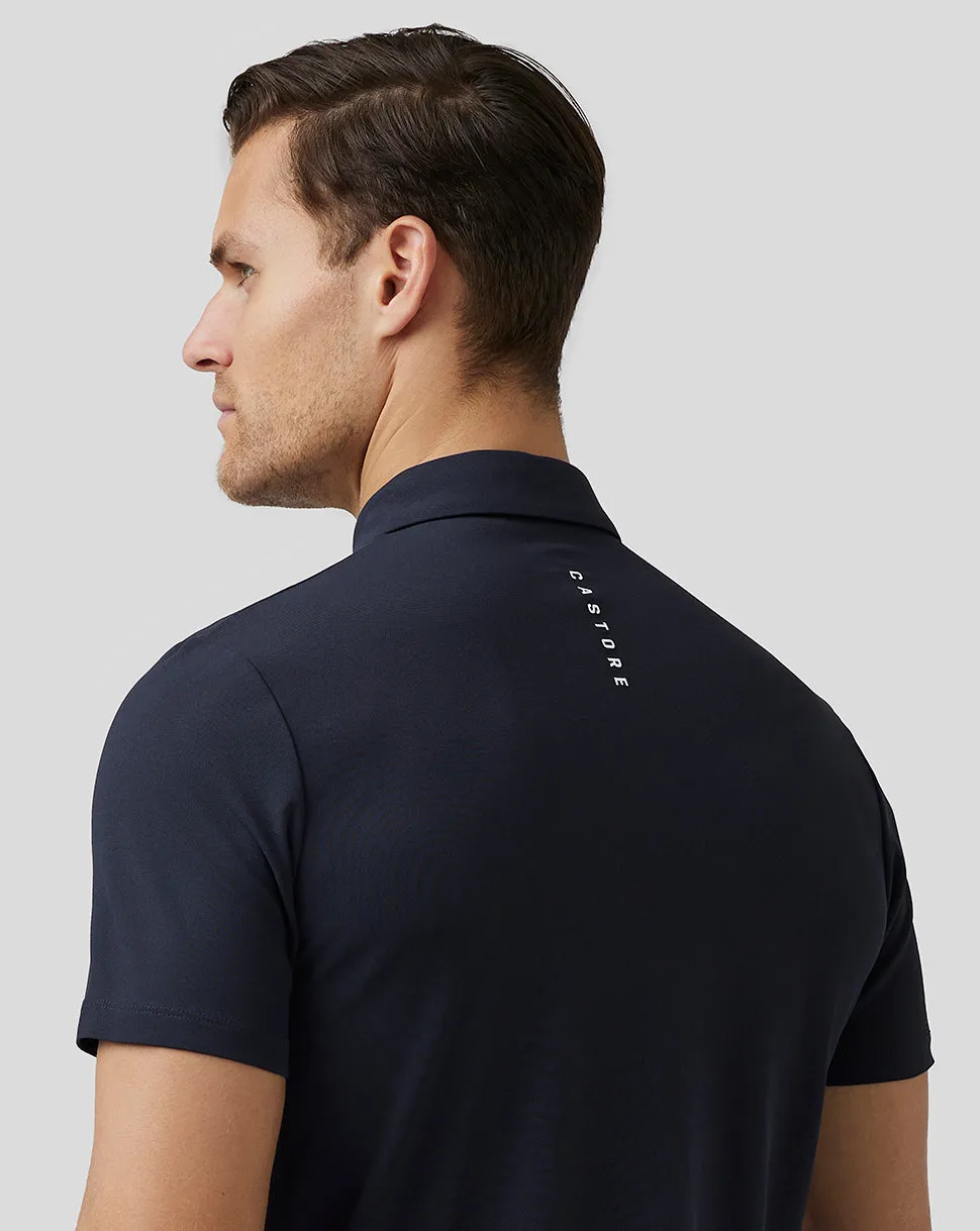 Heren Golf Essential Polo - Marine Blauw