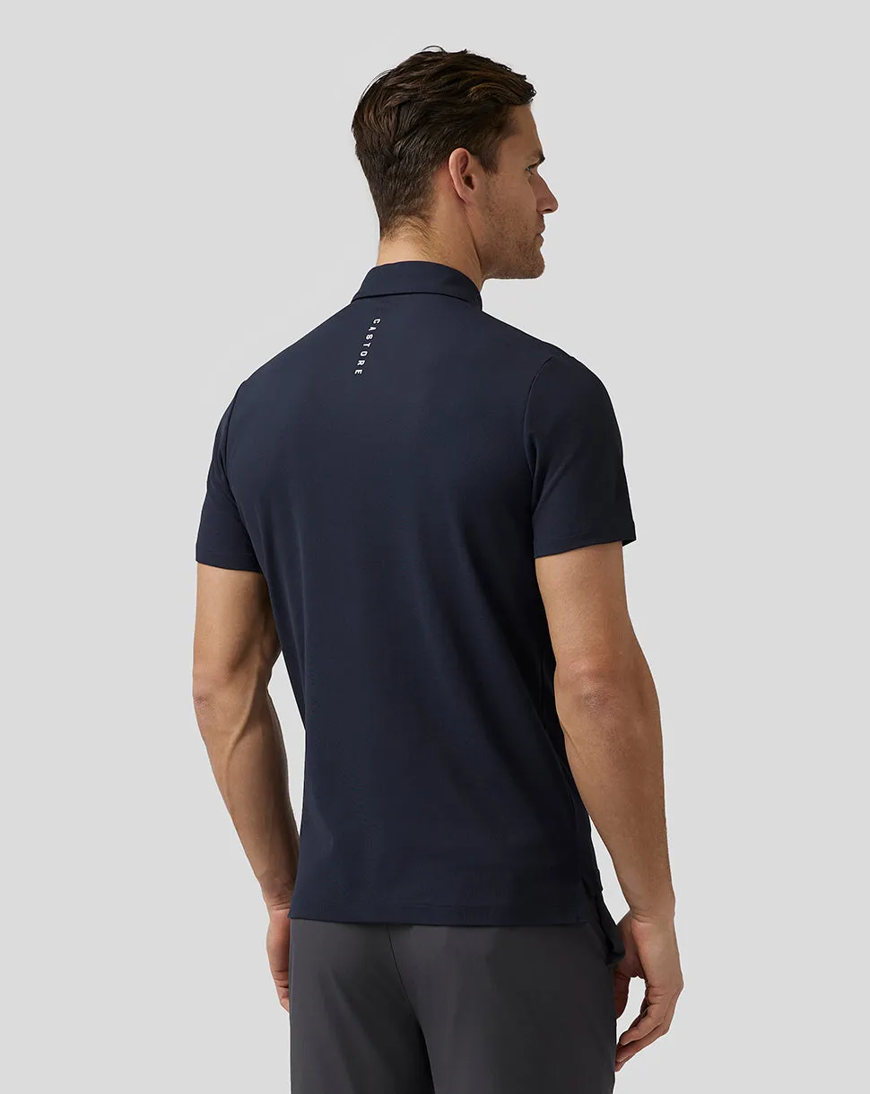 Heren Golf Essential Polo - Marine Blauw