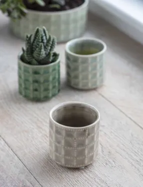 Miniature Textured Planter