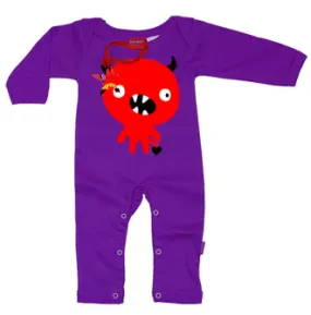 Monster Devil Baby Playsuit