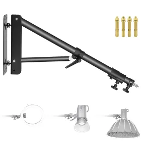 NEEWER 125 CM Triangle Wall Mounting Boom Arm