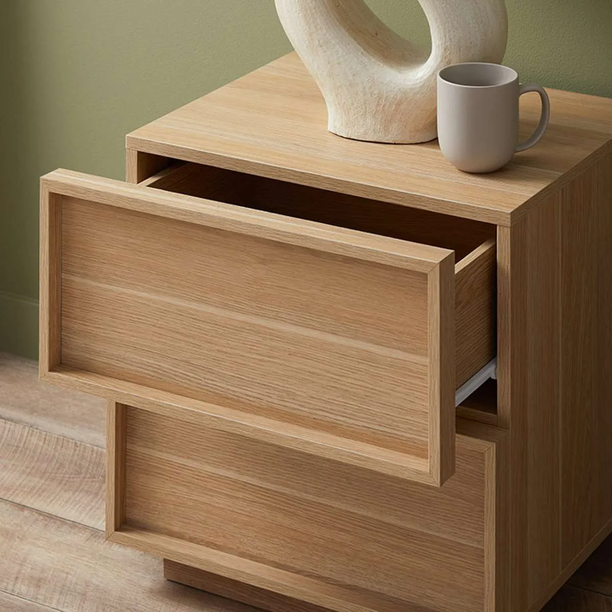 Osaka Bedside Table - Natural