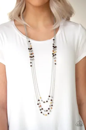 Paparazzi Accessories  - Seasonal Sensation #L684 /#LC- Multi Necklace