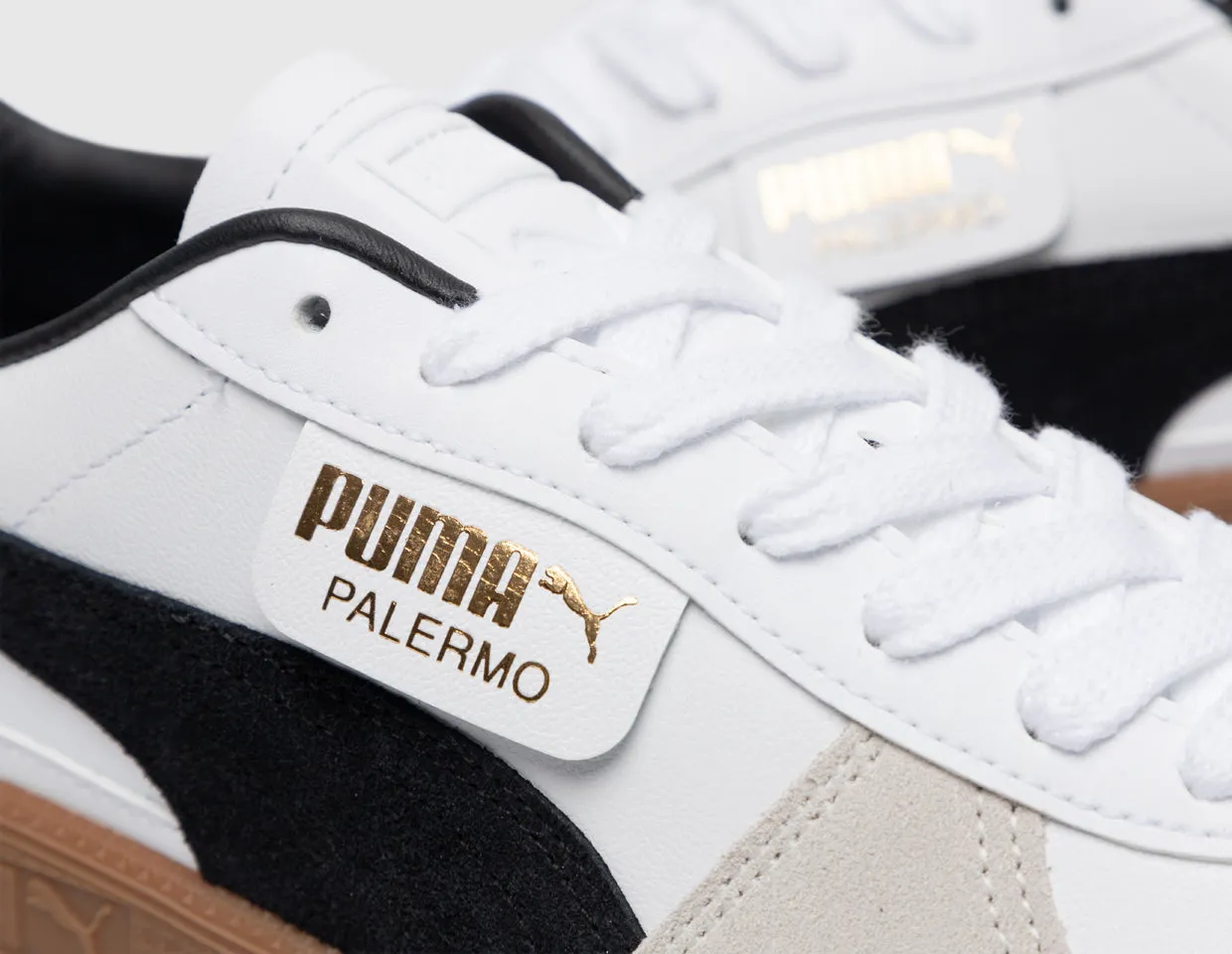 Puma Palermo LTH White / Vapor Grey - Gum