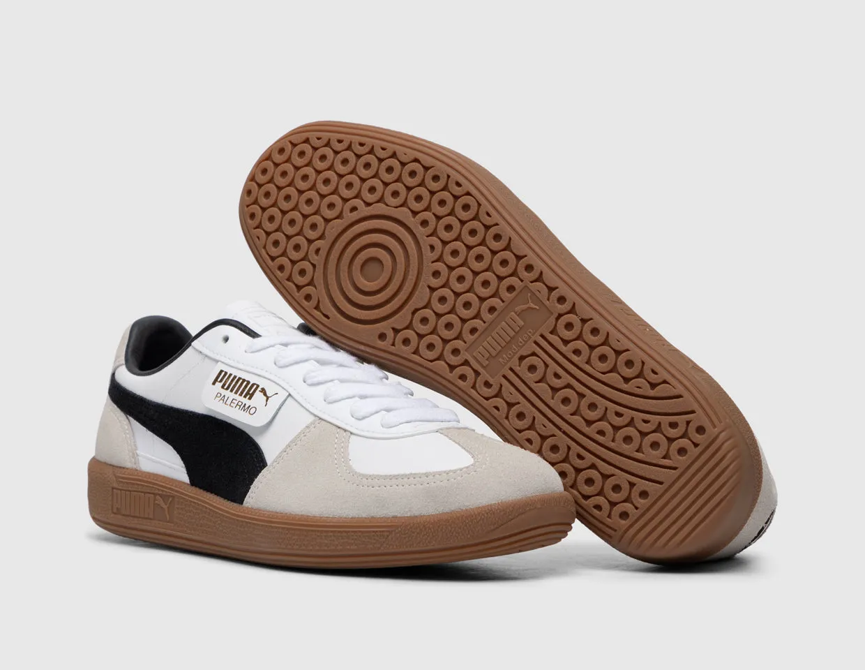 Puma Palermo LTH White / Vapor Grey - Gum