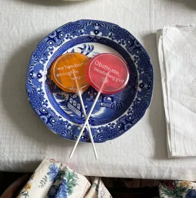 Set of 2 Quote Lollipops - Exclusive