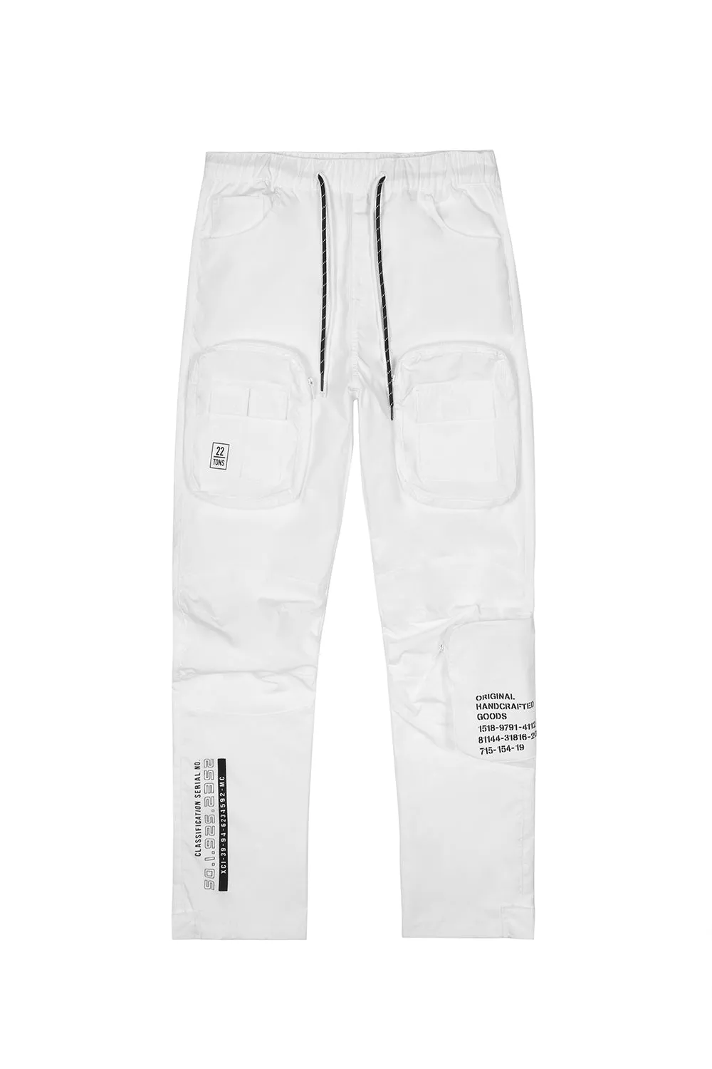 Smoke Rise - Windbreaker Joggers - White