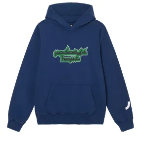 STUSSY X BONE SODA — NOBODY'S HOME HOODED SWEATSHIRT [BAKAR]