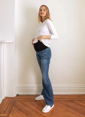 The Over The Bump Maternity Flare Jean