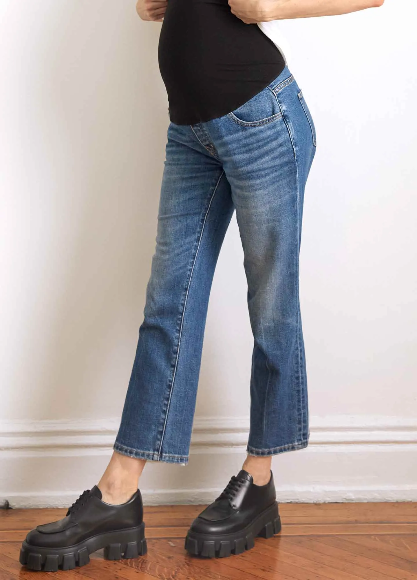 The Over The Bump Straight Maternity Jean