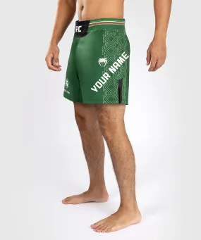 UFC Noche by Venum Personalized Authentic Fight Night Men's Fight Short - Green