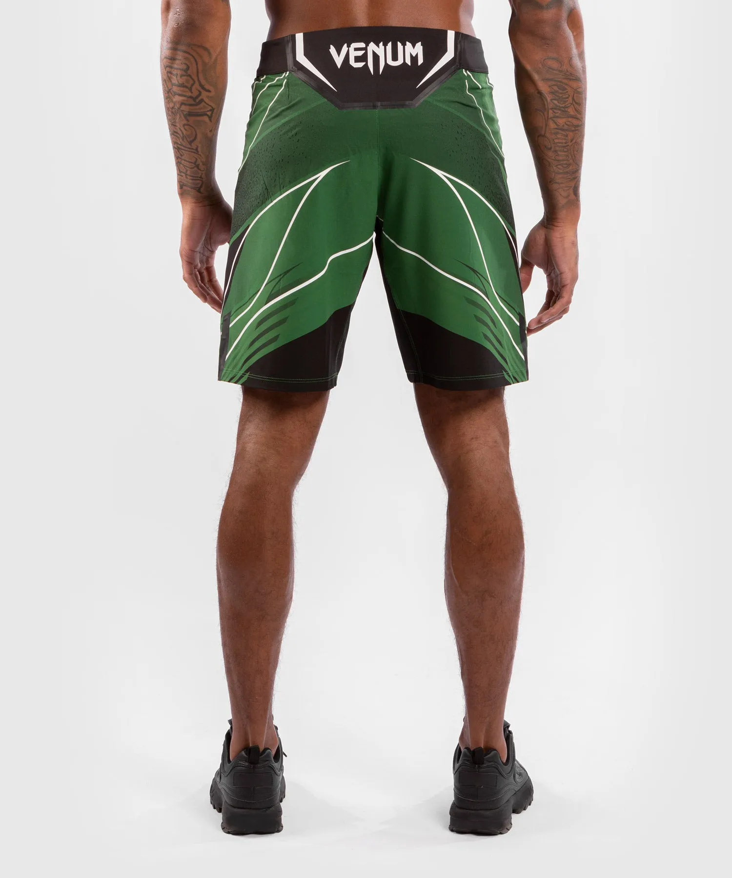 UFC Venum Authentic Fight Night Men's Shorts - Long Fit - Green