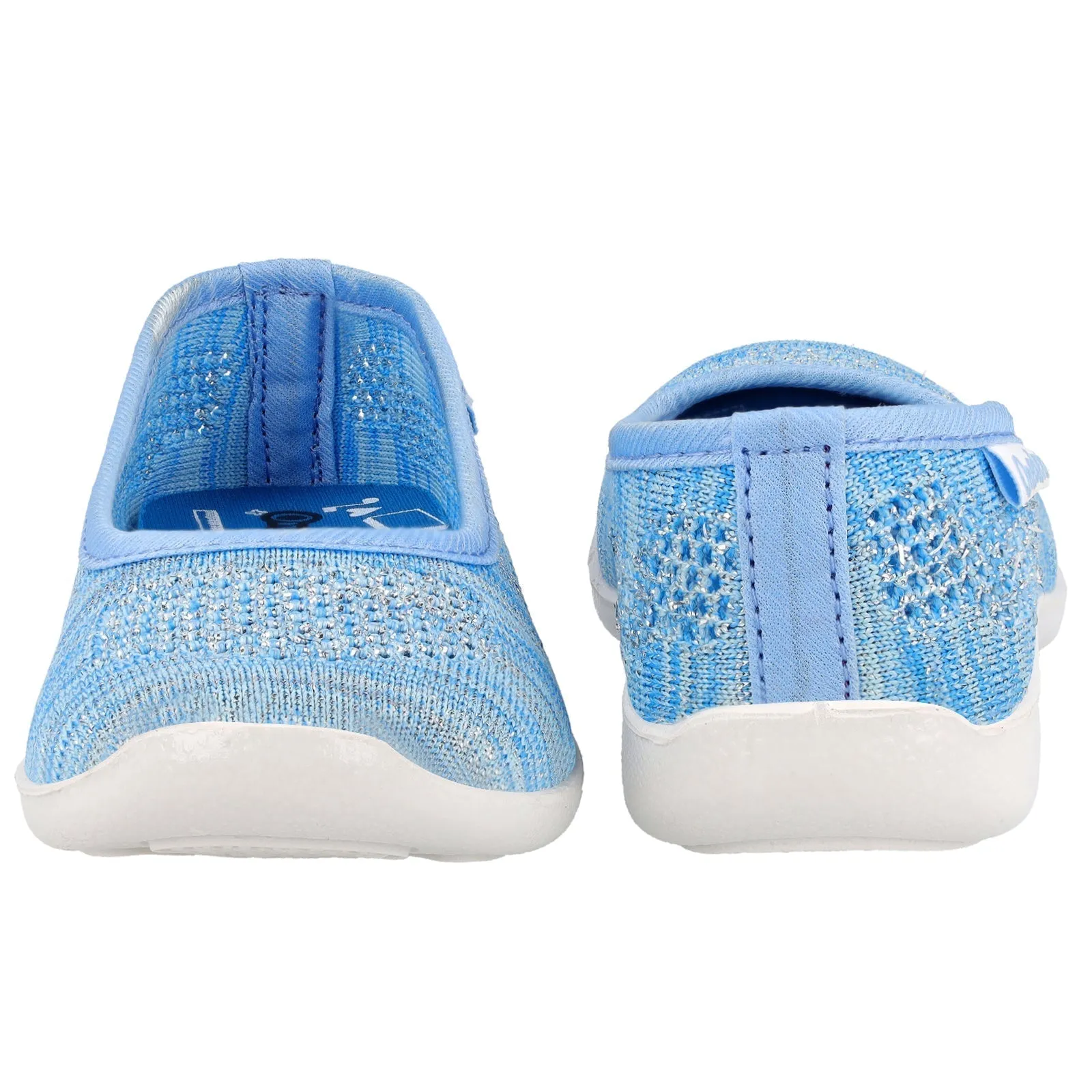 Walkaroo Kids Melange Belly Shoes - WC4927 Blue