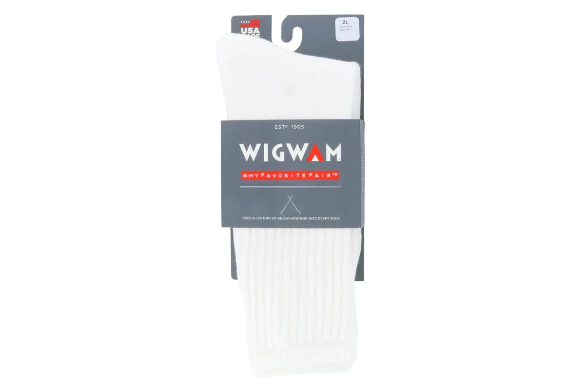 Wigwam Volley Crew Sock White